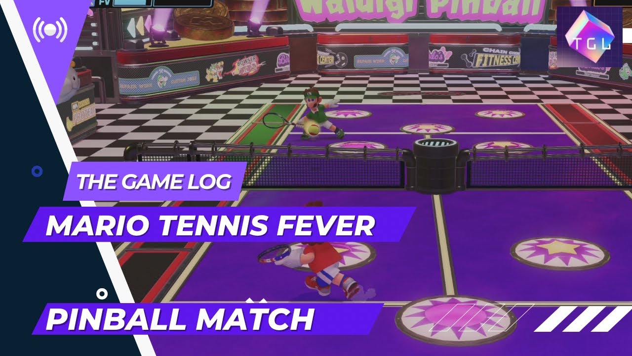 Mario Tennis Fever : Pinball Match
