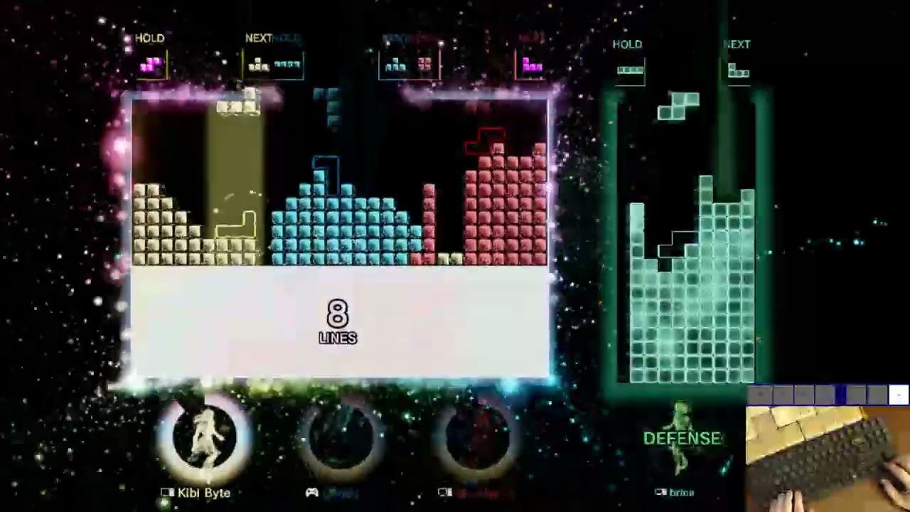TEAM TETRIS! 3 VS 1 SPEEDRUN