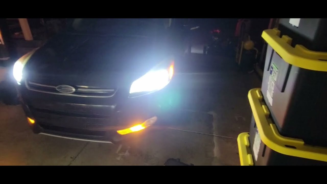 All Lasfit led's on a 16 Ford Escape titanium