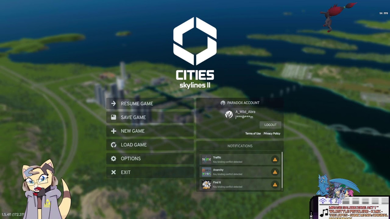 Cities Skylines 2, but if it crashes I play something else