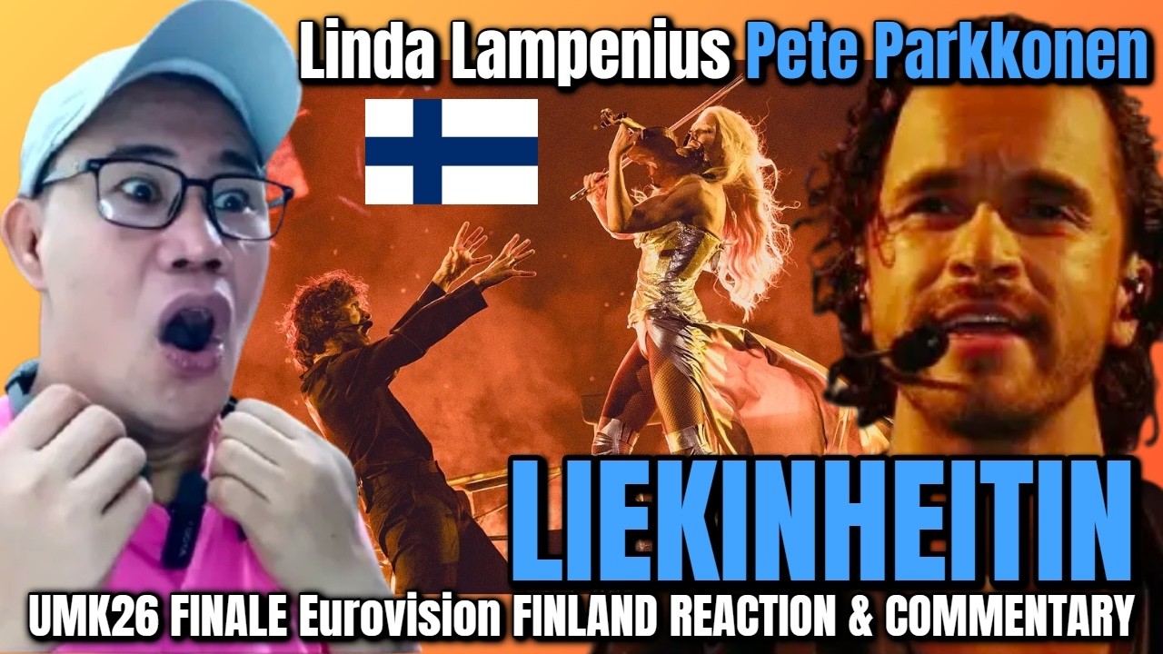 Linda Lampenius x Pete Parkkonen – Liekinheitin (Live) // UMK26 REACTION