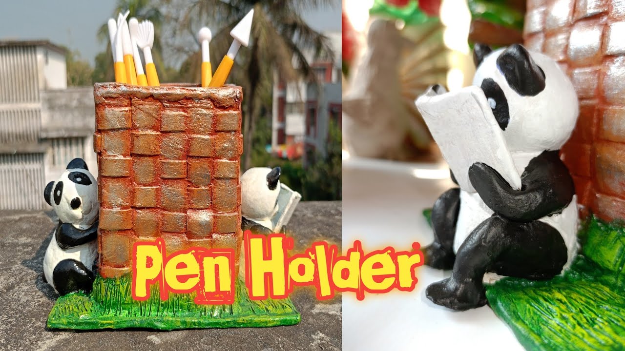কার্ড র্বোড দিয়ে পেন হোল্ডার // pen holder