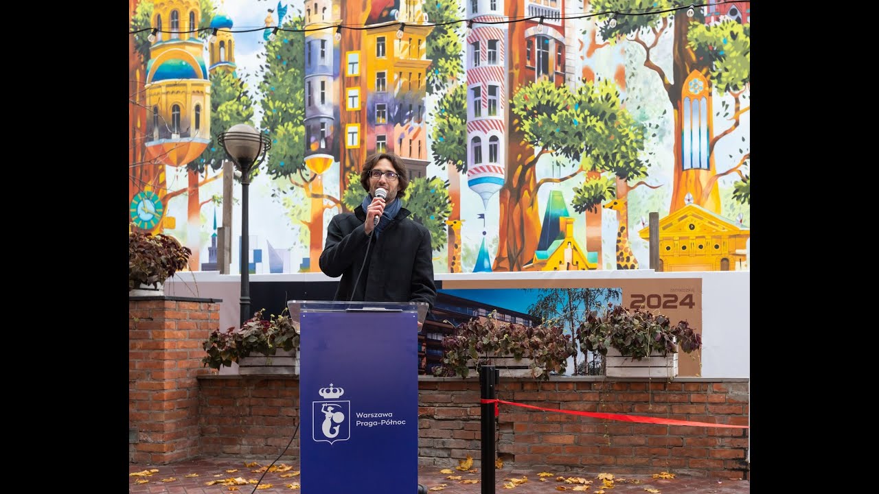 Nowy mural Tytusa Brzozowskiego na Pradze. Miejska dżungla przy Okrzei