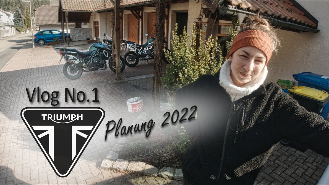 Triumph Vlog No.1 / Was wir 2022 vor haben und warum sich unser Saisonstart verz&ouml;gert