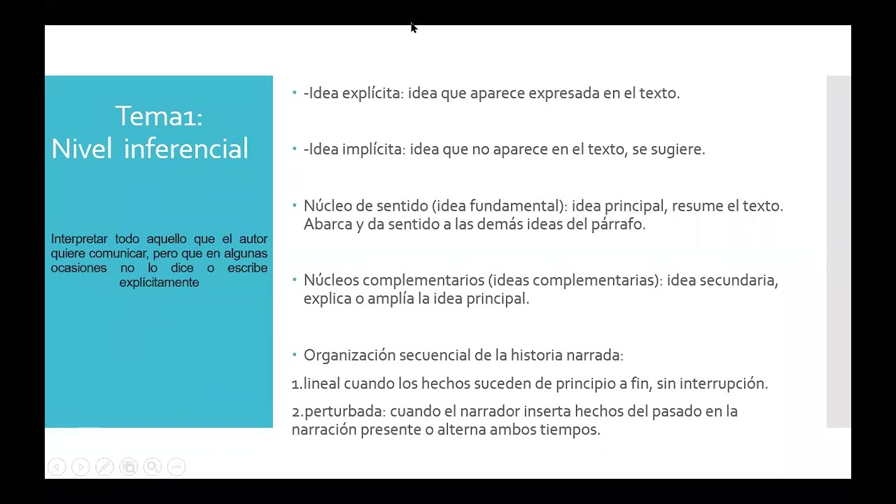 Elementos de la narrativa (Nivel inferencial-código apreciativo- géneros literarios) NOVENO 1