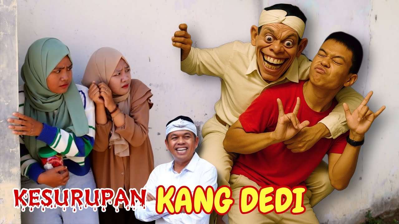 GAWAT !! SEMUANYA KESURUPAN HANTU KANG DEDI MULYADI | CHIKAKU FAMILY