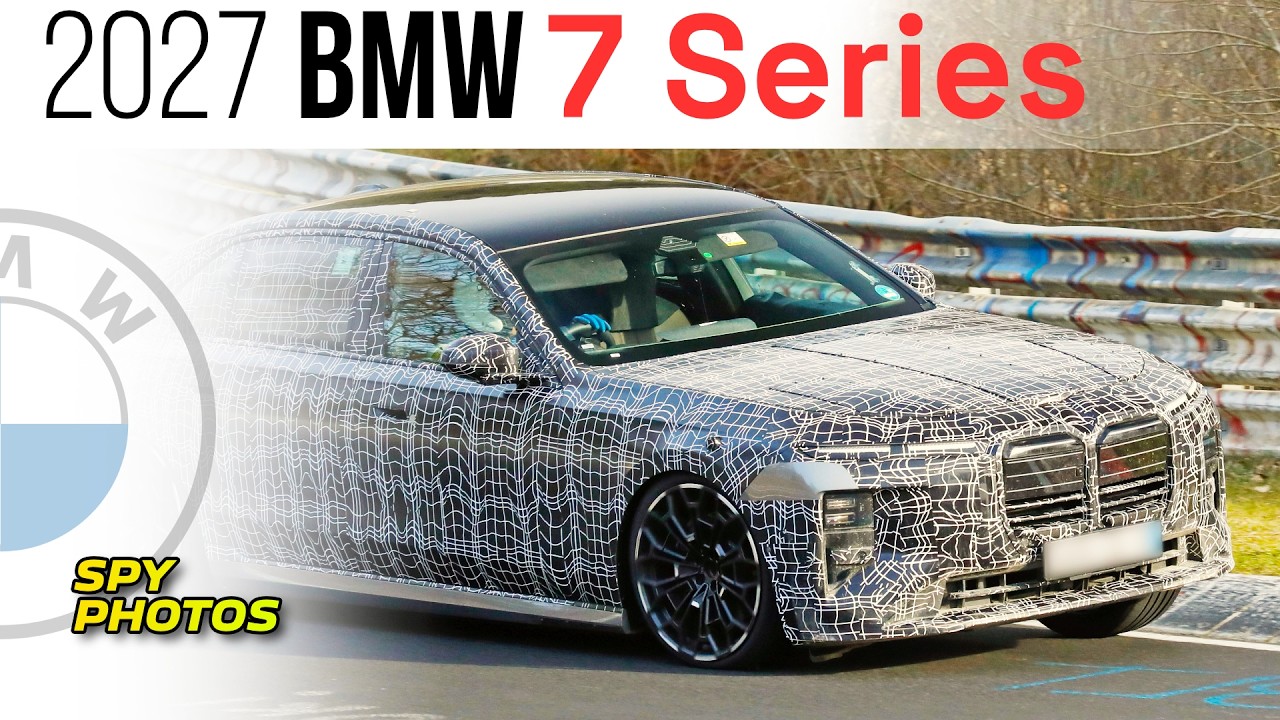 SPY PHOTOS: 2027/2028 BMW 7 Series LCI Hard at Work on the Nurburgring