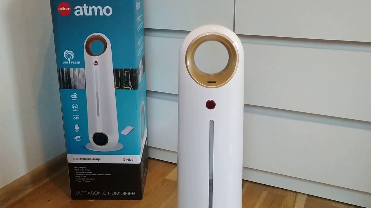 Nawilżacz powietrza czy warto? Test ultradźwiękowego nawilżacza ELDOM NU9.