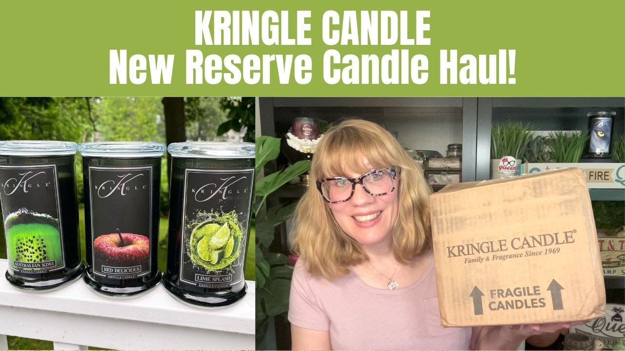 KRINGLE CANDLE New Reserve Candle Haul!