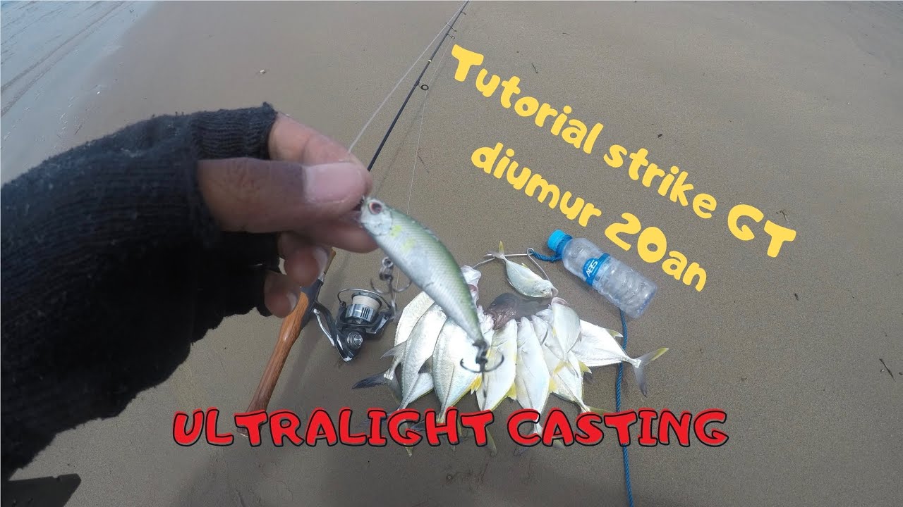 Mancing baby GT pinggiran ❗❗❗ Ultralight casting