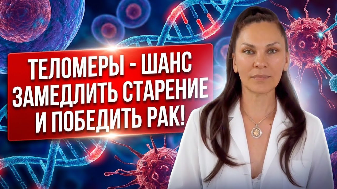 Теломеры - шанс замедлить старение и победить рак!