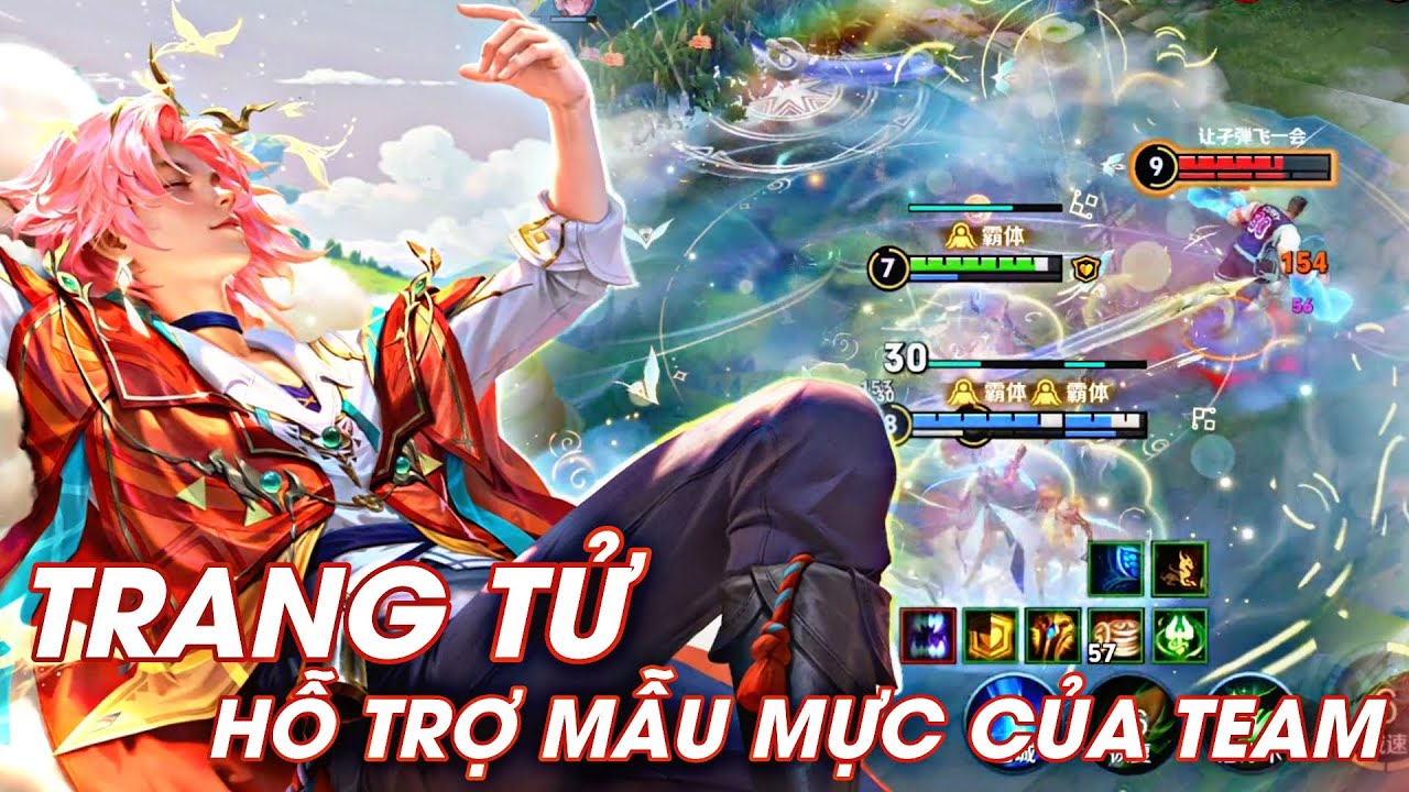 [ Honor of Kings/VGVD ] Trang Tử Chưa Bao Giờ Hết Hot Ở Vai Trò Hỗ Trợ (Mục Thần Chi Lữ)