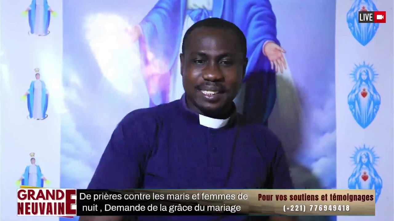 GRANDE NEUVAINE De prières contre les maris et femmes de nuit. Demande de la grâce du mariage