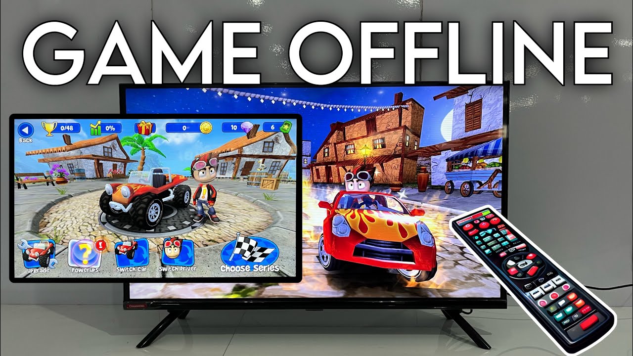Silahkan Dicoba Game Ringan Google TV & Android TV Yang Bisa Dimainkan Hanya Pakai Remot