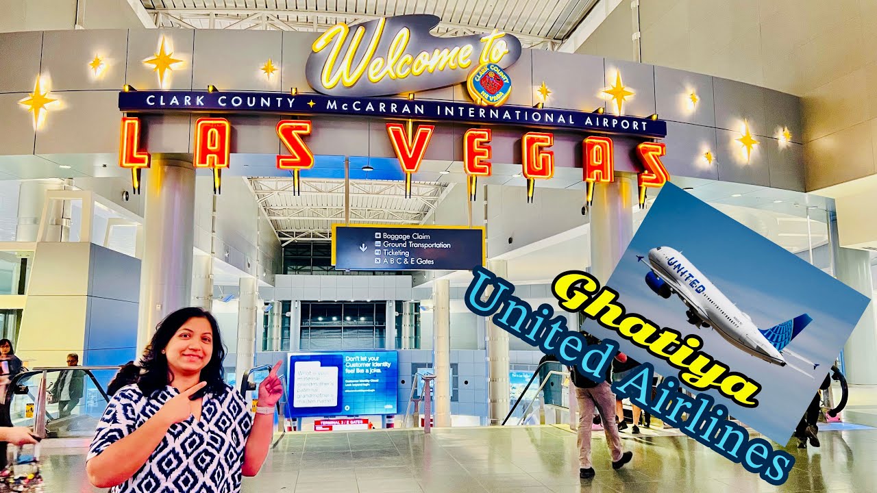 America EP 13: Houston to Las Vegas | United Airlines ne Paka Diya | Roving Couple