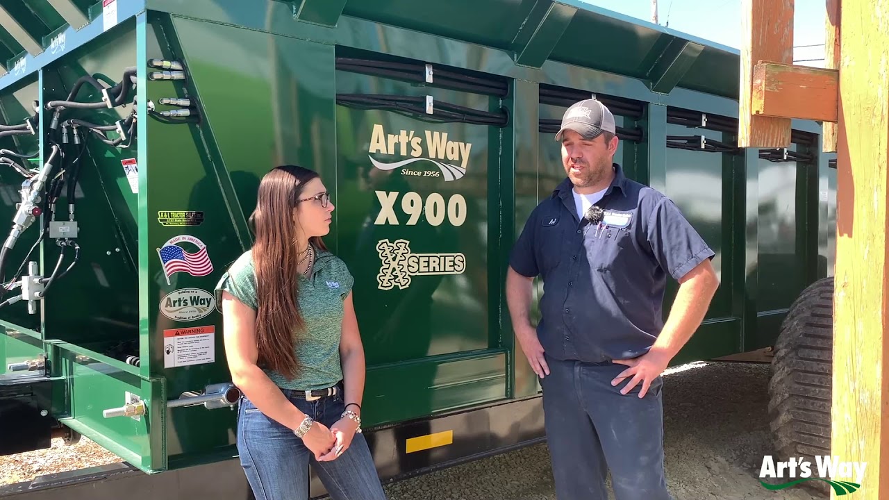 X Series Manure Spreader Customer talks features and maintenance