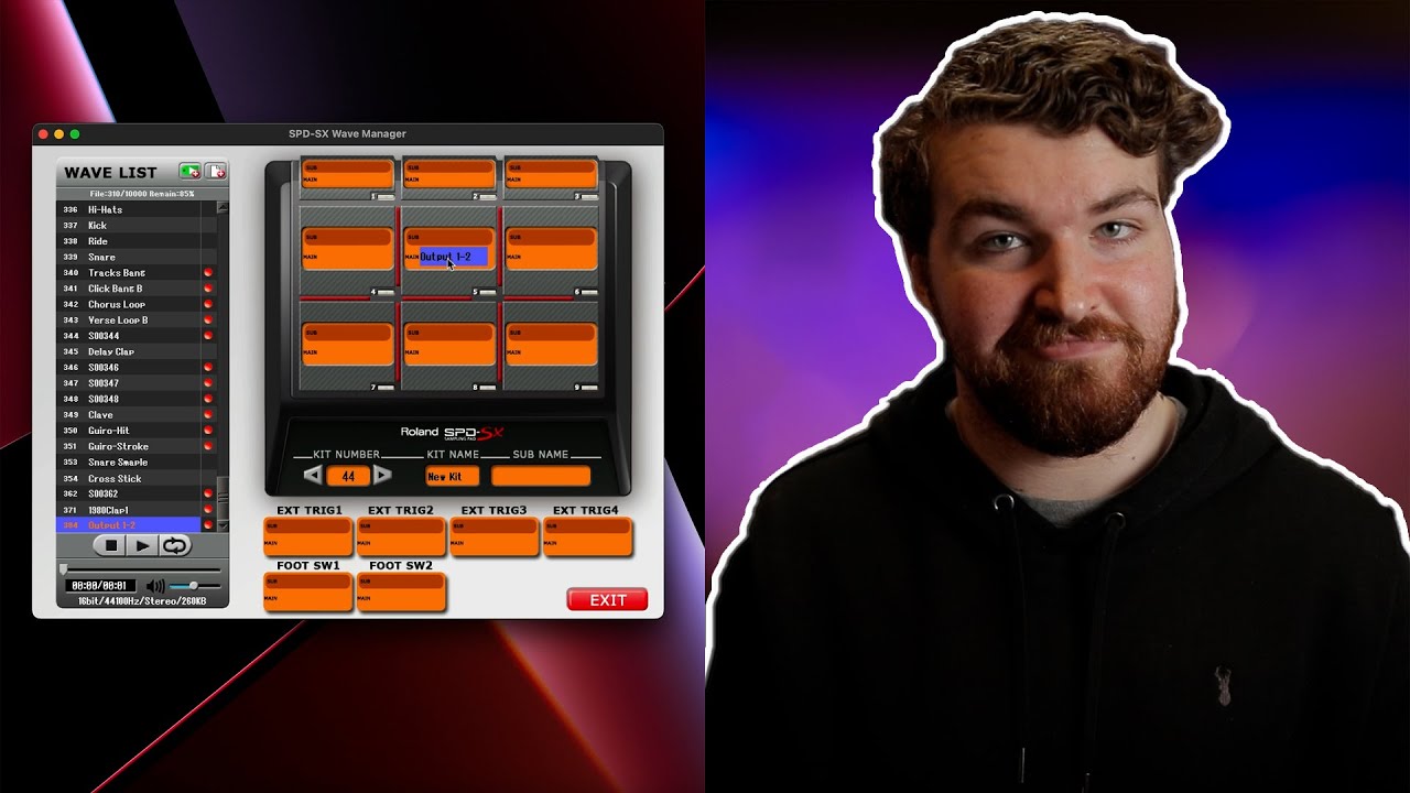 SPD SX — импорт аудио через компьютер (Wave Manager) 2023