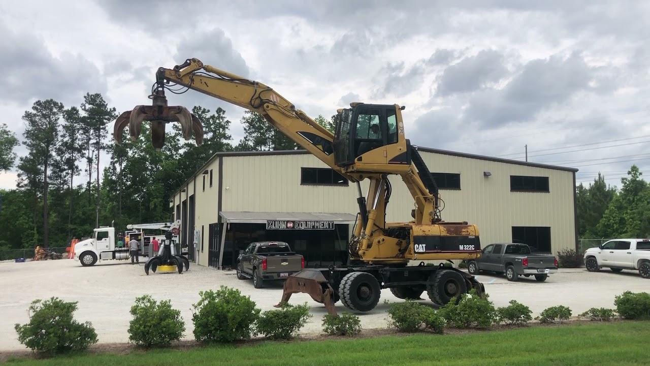 Cat M322C MH going through paces