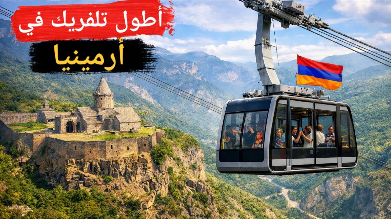 أطول تلفريك في أرمينيا: مغامرة لا مثيل لها