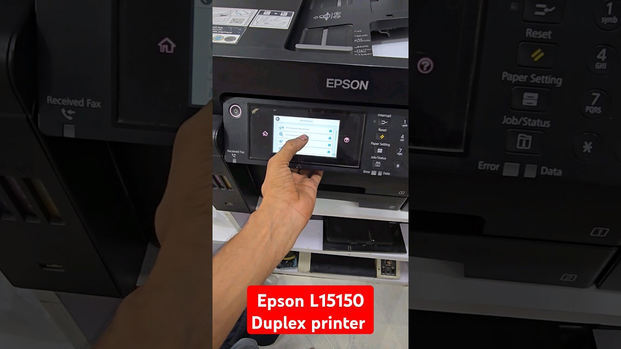 Epson L15150 Duplex printer error Problem solved All-in One Color Duplex mobile #bestprinterEpson