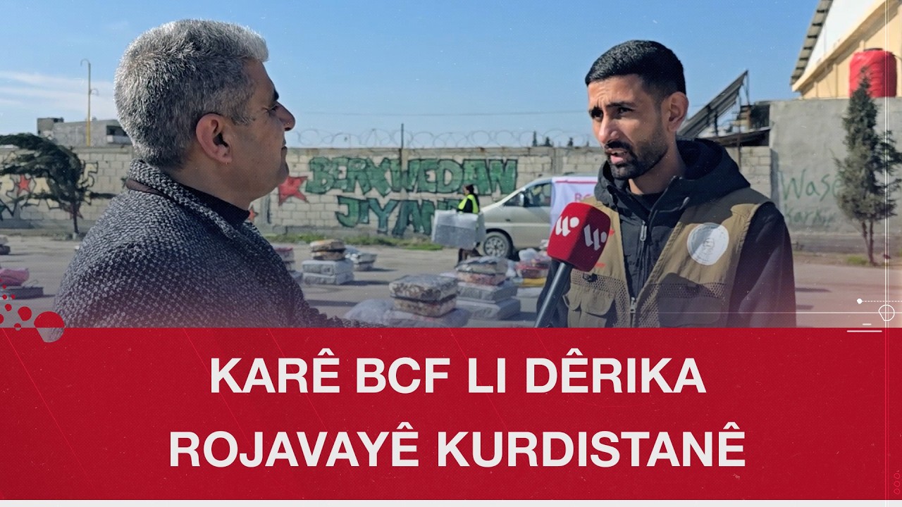 Xêrxwaziya Barzanî alîkariyan li ser derbideran li Dêrikê belav dike