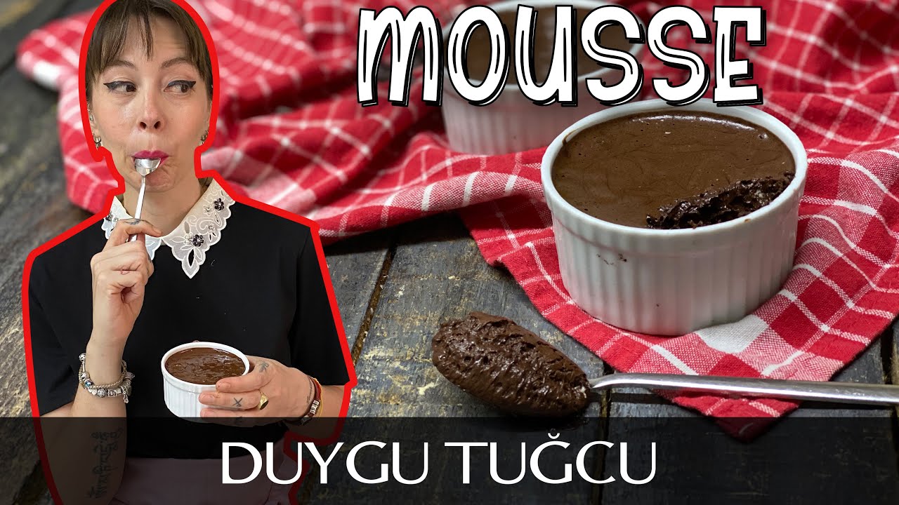 Fransız usulü Mousse (Mus) Tarifi 🍫🇫🇷|  AĞIZDA ERİYEN EFSANE KÖPÜK MUS TATLISI🍫|Chef Duygu Tugcu