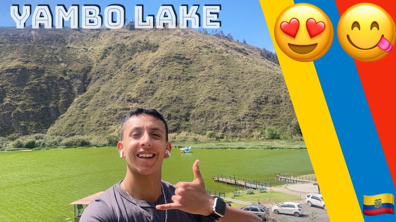 Yambo Lake a great place with food music and amazing food in Ecuador