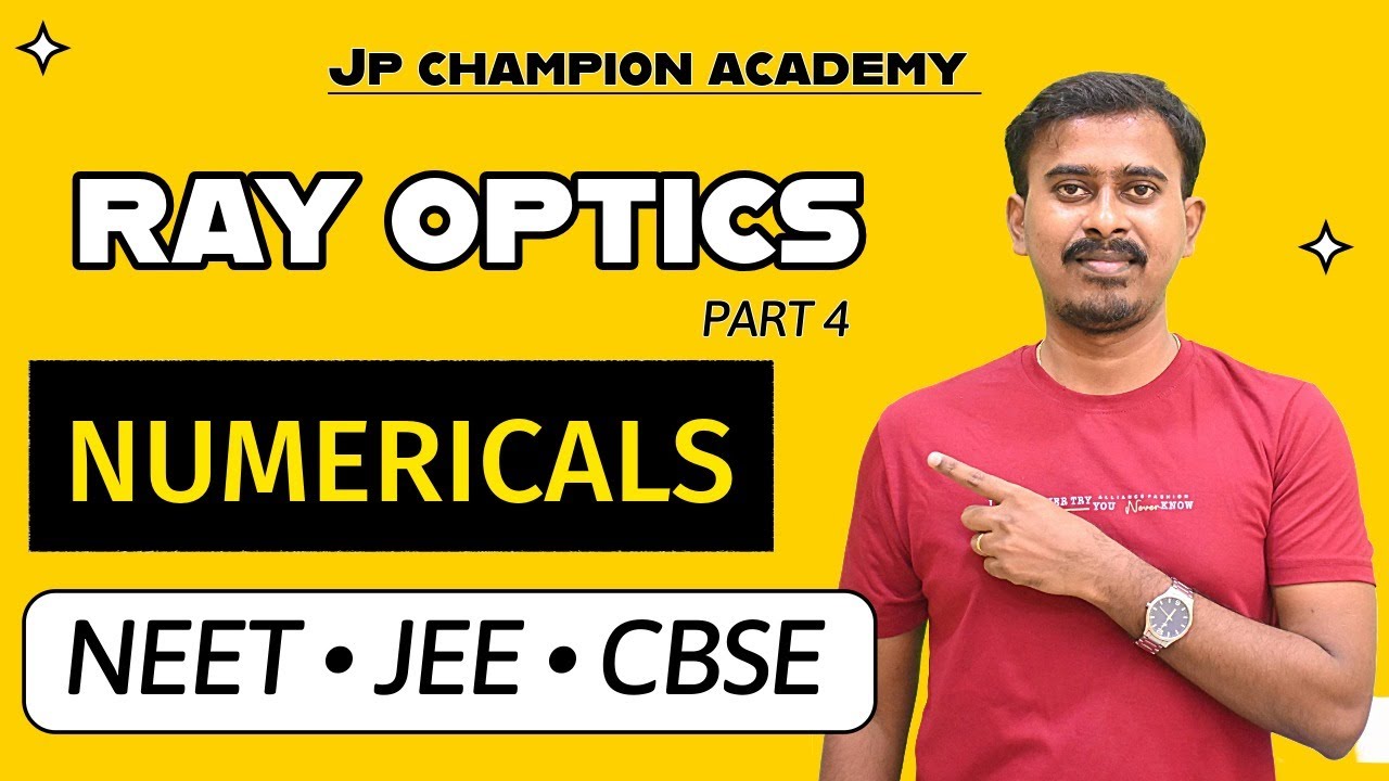 🔴 Microscope & Telescope Problems from Basics to Advanced | Optical Instruments 🔥 Ray Optics PYQs