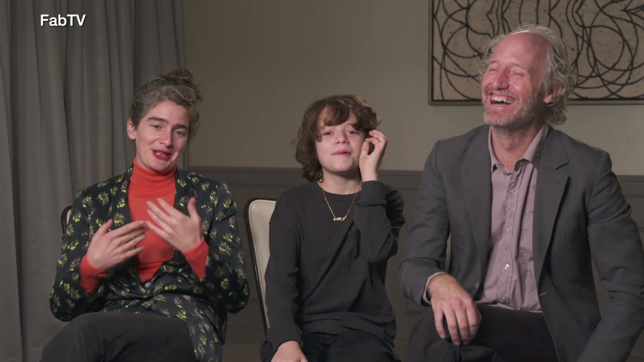 C'MON C'MON - Gaby Hoffmann, Woody Norman and director Mike Mills