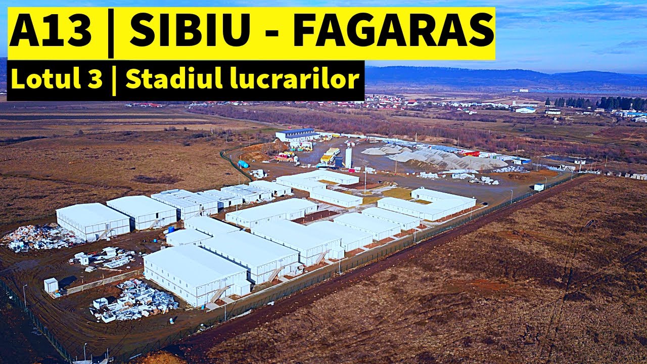 Autostrada A13 Sibiu - Fagaras | 26.01.2025 | Lot 3 | Carta - Arpasu de Jos - Ucea de Sus
