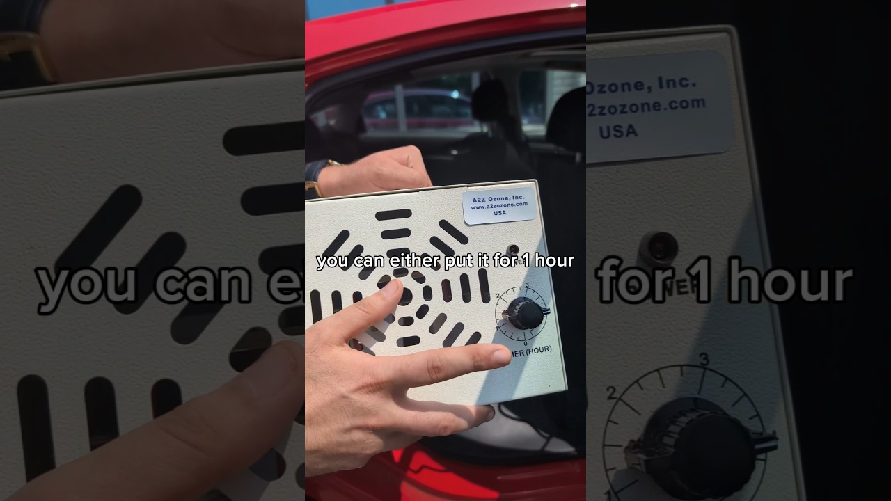 How to get rid of bad odor in my car. Ozone generators that eliminate odors at the source.