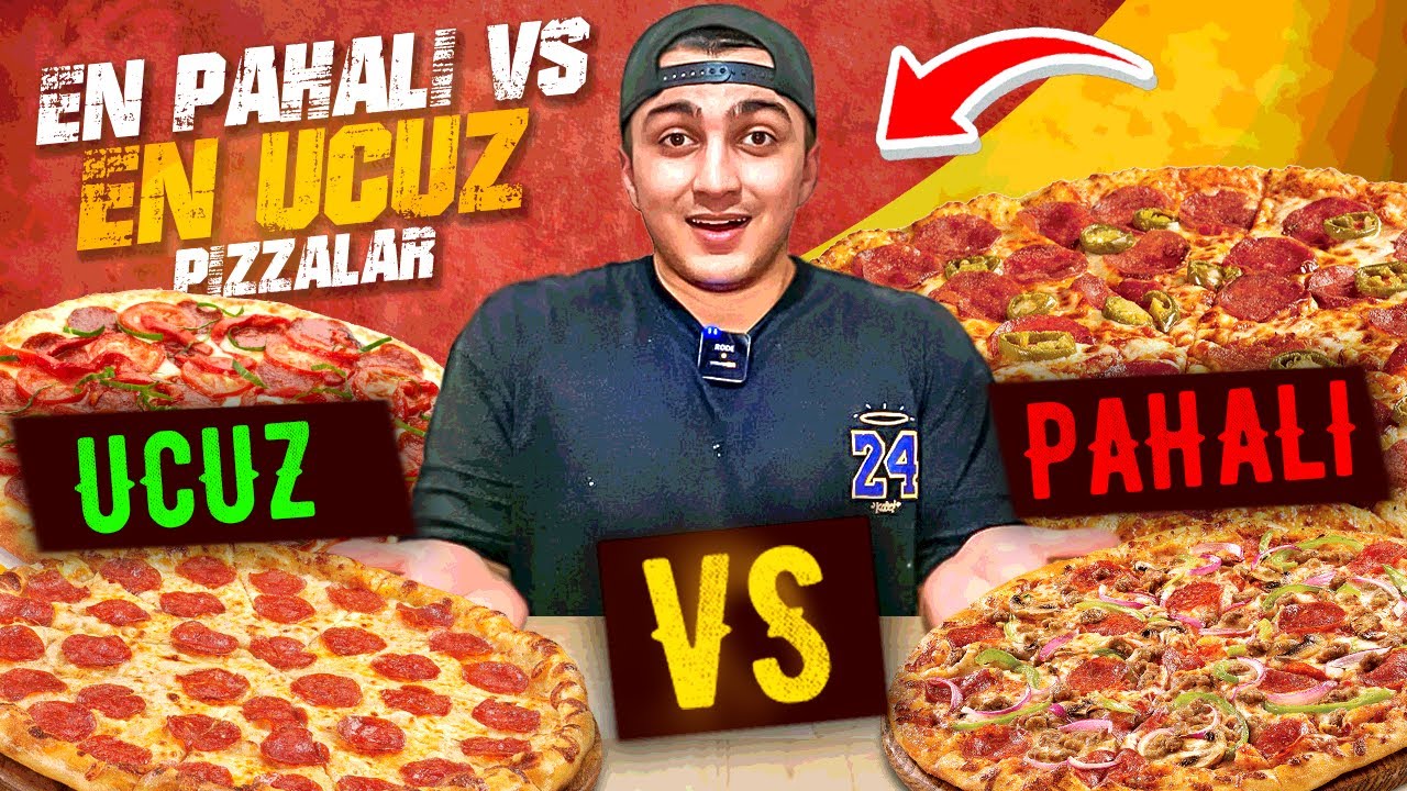 EN UCUZ VS EN PAHALI PİZZALAR (DOMİNOS - PİZZA HUT - PİZZA BULLS - LİTTLE CAESARS PİZZA)