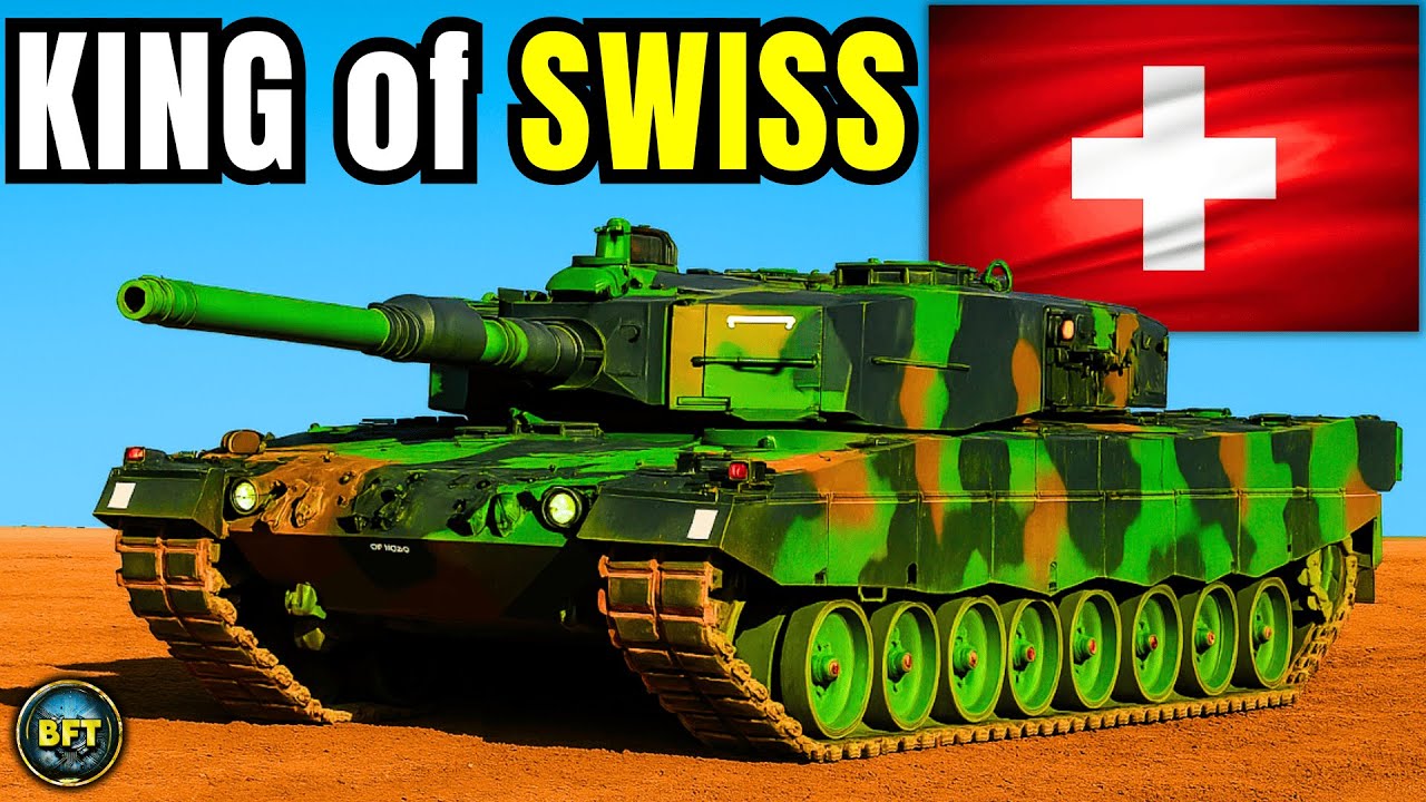 Switzerland - Top 10 Most Powerful Military Vehicles of the Swiss Army!