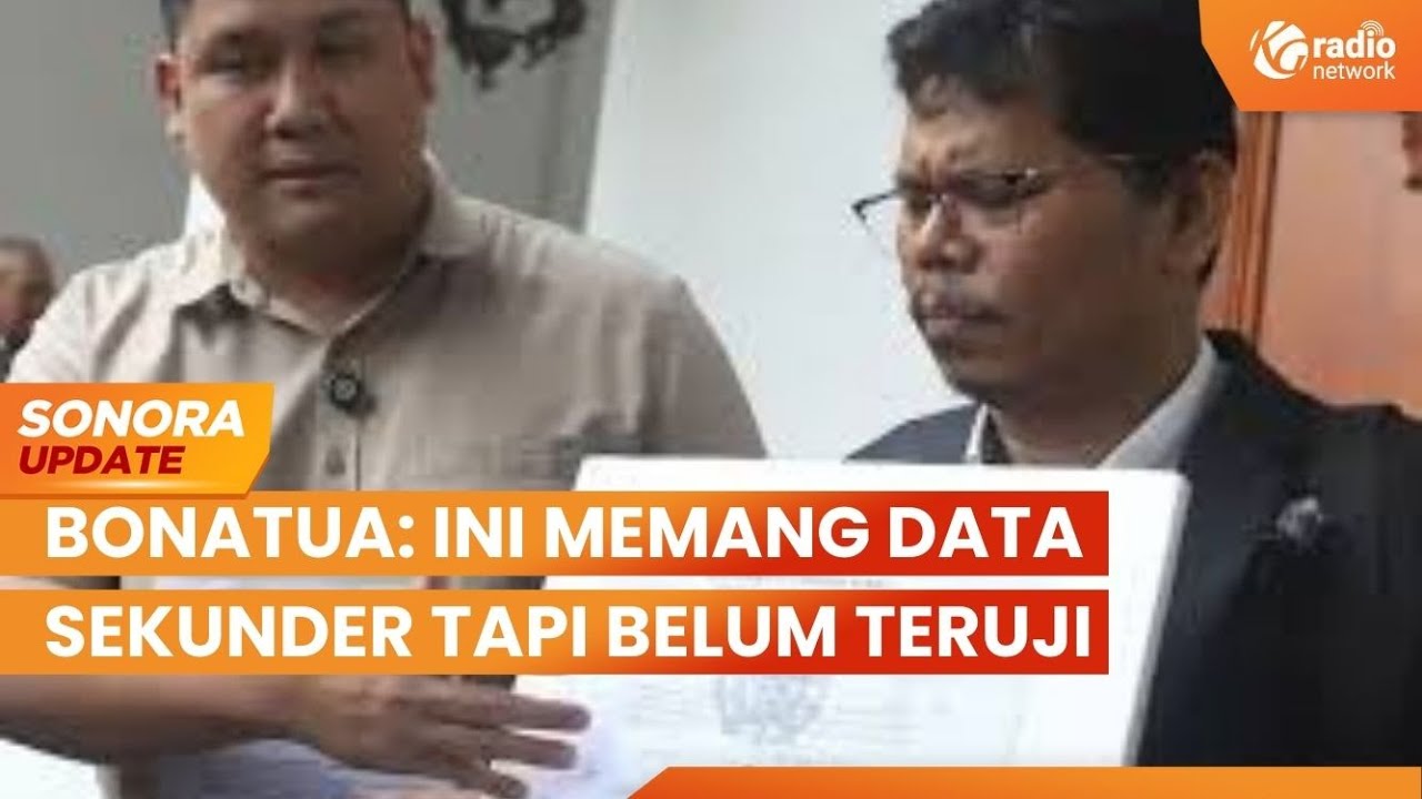 Bonatua Silalahi Terima Salinan Ijazah Jokowi Dari KPU Tanpa Sensor | SONORA UPDATE