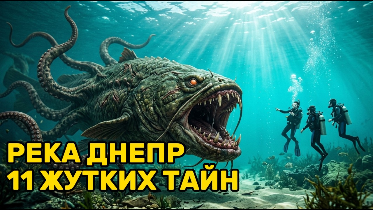 ЭТО СКРЫВАЕТ ДНЕПР. 11 Жутких Тайн, о Которых Молчит Официальная Наука