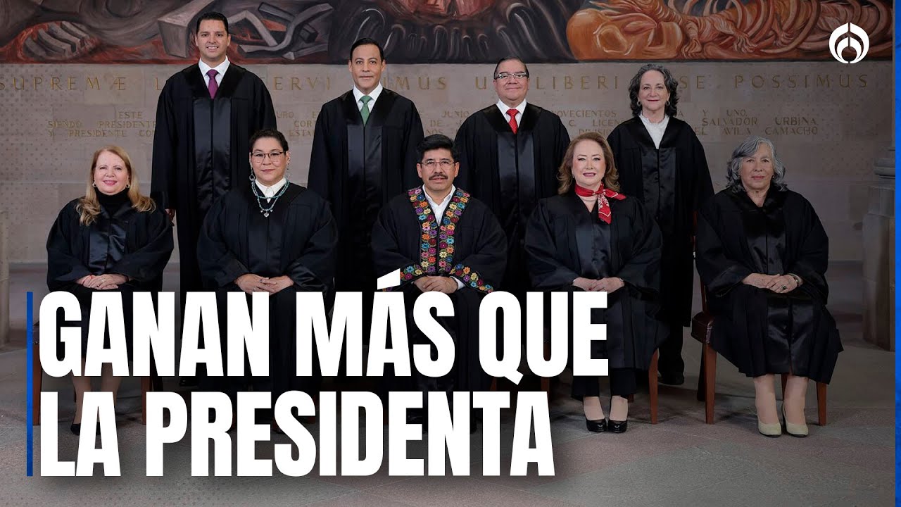 Nueva Suprema Corte presume austeridad… pero gana más que Sheinbaum
