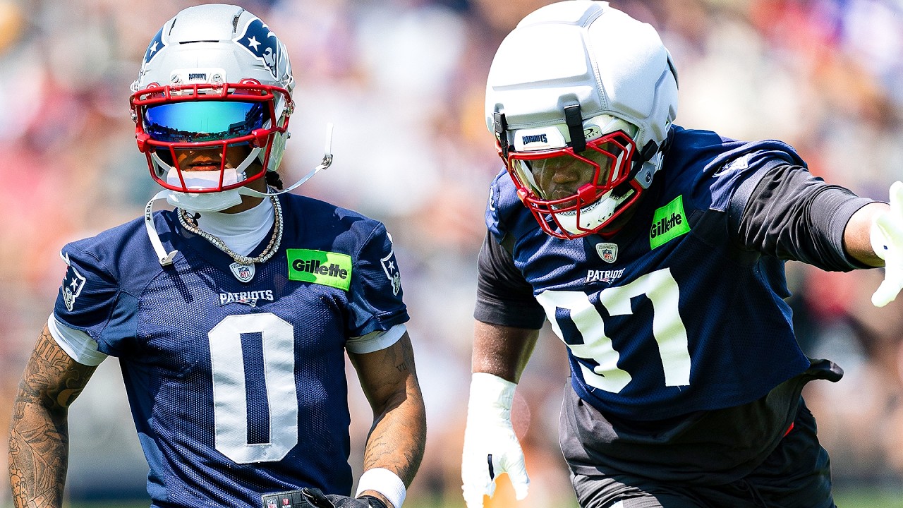 Christian Gonzalez & Defense Highlights Day 2 of 2026 Patriots Training Camp