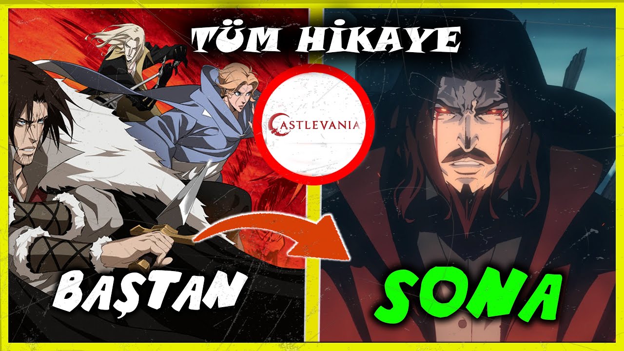 Aşk Uğruna Tüm Dünyayı Yok Eden Drakulanın Hikayesi😡Baştan Sona Castlevania Hikayesi🤯