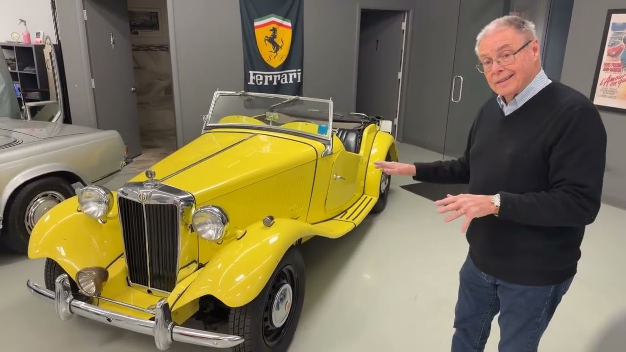 Обзор гоночной модели MG TD Mk II 1952 года.