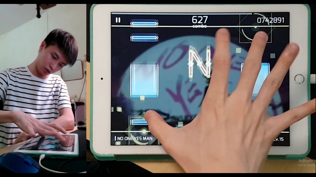 【World Record】Phigros - Lv.15 NO ONE YES MAN - All Perfect !!!