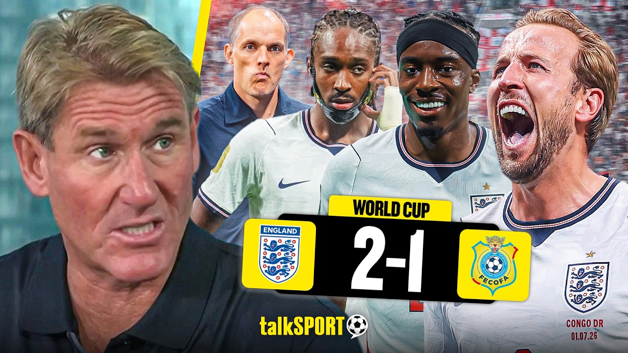 Simon Jordan LAUNCHES ATTACK on England Players after 'CLUELESS' Performance against DR Congo!
