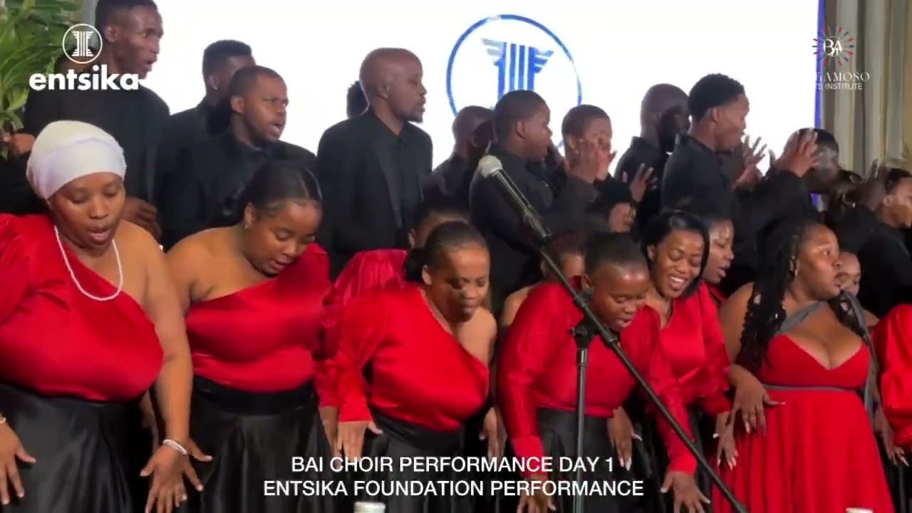 Bokamoso Arts institute at Entsika foundation performing “Uzovuna x Lalel indaba”