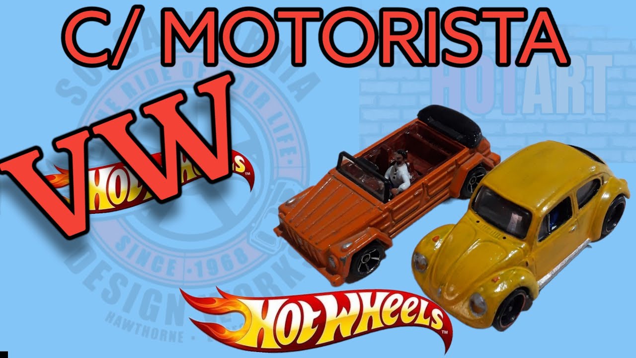 personalize seu hotwheels e modele bonequinhos escala 1:64 (motorista) no banco do carrinho