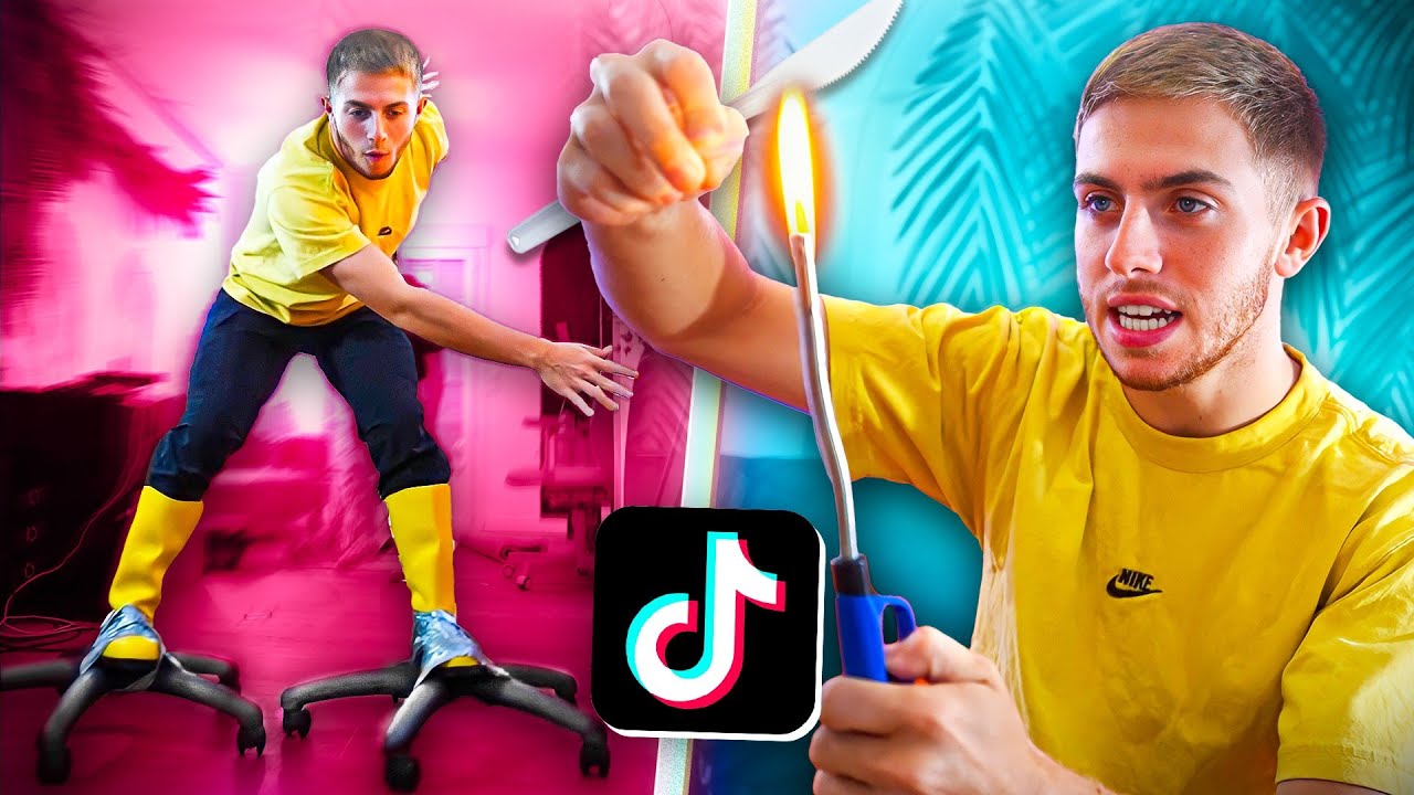 JE REPRODUIS LES PIRES LIFES HACKS TIKTOK ! #4 (je prends de l’hélium 😂)