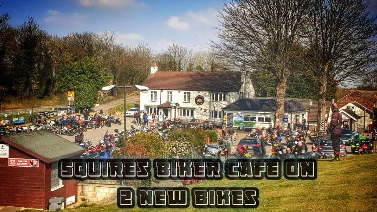 A Visit To Squires Biker Cafe On Two New Bikes!