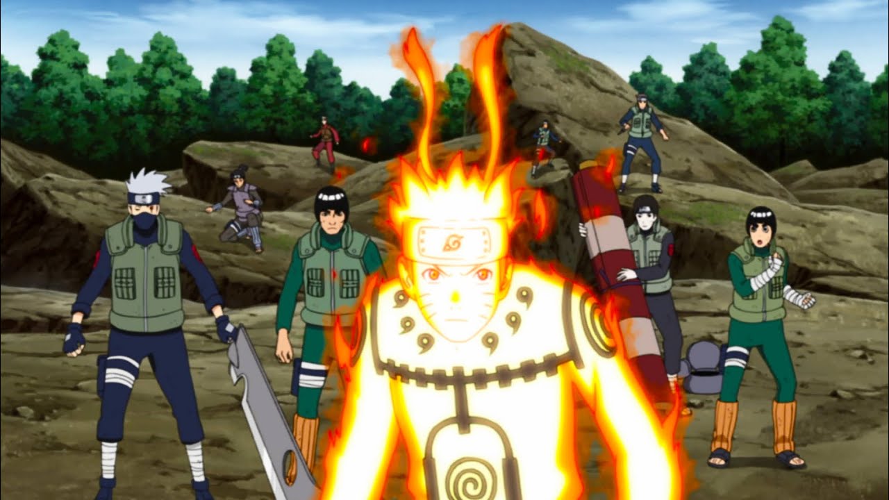 Naruto First Shows Kyuubi Chakra Form in Front of Shinobi Alliance - Hinata Calls Herself 