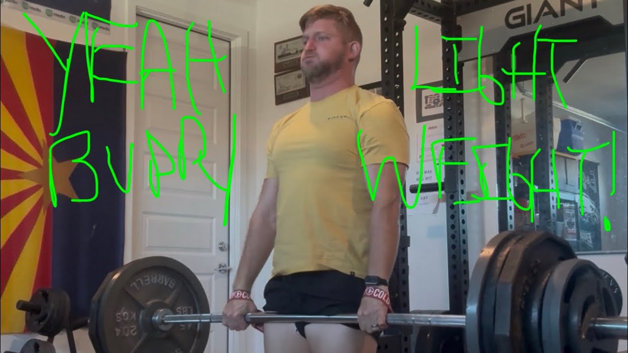 Lower Body:  Deadlift PR , Back Squats, Accessories 