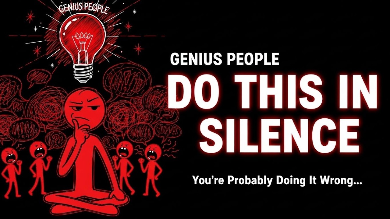 The 7 Secret Habits Extremely Intelligent People Do IN SILENCE (You Probably NEVER Noticed)
