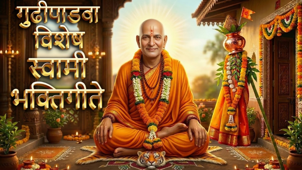 गुढीपाडवा विशेष: श्री स्वामी समर्थ भक्तिगीते | Gudi Padwa Swami Samarth Songs | Marathi Jukebox