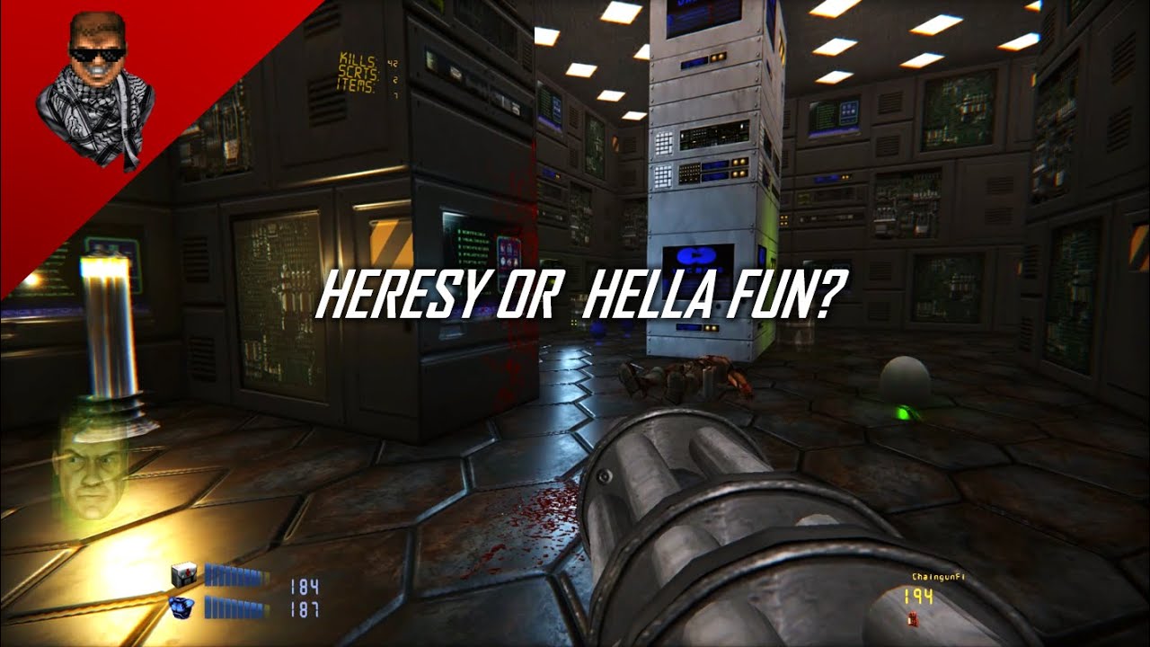 (2019) Doom Remake 4 Mod Gameplay - RTX On? [1080p/60fps]